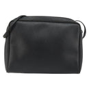 Christian Dior Honeycomb Canvas Shoulder Bag PVC Black Gold Auth 177040-2