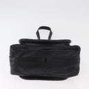 Chloe Paraty Hand Bag Leather 2way Black Gold Auth 177044A-11