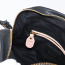 Chloe Paraty Hand Bag Leather 2way Black Gold Auth 177044A-21