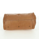 Chloe Paddington Hand Bag Leather Brown Silver gold Auth 177046SAV-5