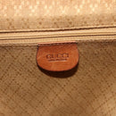 GUCCI Bamboo Backpack Leather Brown Gold 003 58 0016 Auth 177054-20