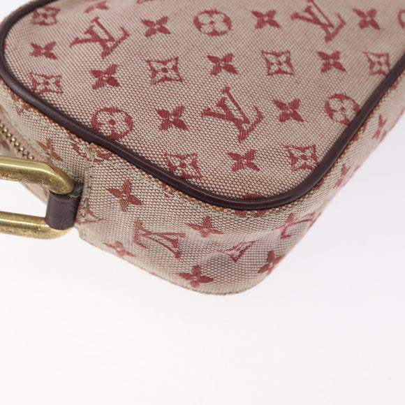 LOUIS VUITTON Monogram Mini Juliet MM Shoulder Bag Red M92219 LV Auth 177057