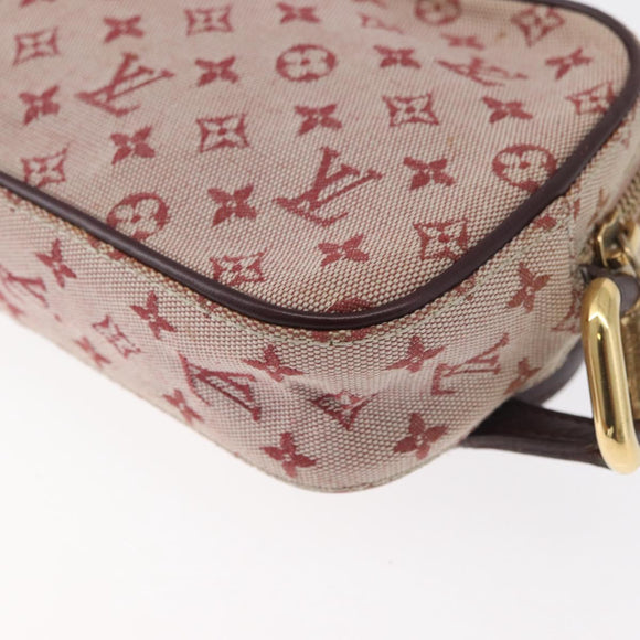 LOUIS VUITTON Monogram Mini Juliet MM Shoulder Bag Red M92219 LV Auth 177057