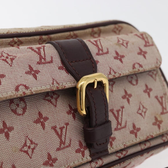LOUIS VUITTON Monogram Mini Juliet MM Shoulder Bag Red M92219 LV Auth 177057
