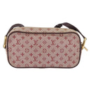 LOUIS VUITTON Monogram Mini Juliet MM Shoulder Bag Red M92219 LV Auth 177057-2