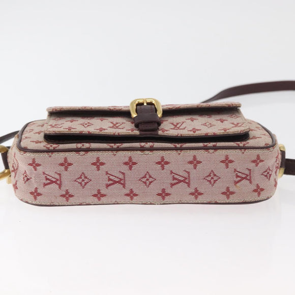 LOUIS VUITTON Monogram Mini Juliet MM Shoulder Bag Red M92219 LV Auth 177057