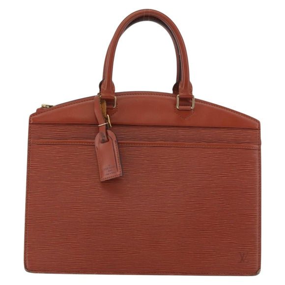 LOUIS VUITTON Epi Riviera Hand Bag Brown M48183 LV Auth 177063