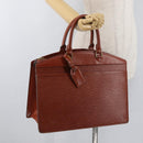 LOUIS VUITTON Epi Riviera Hand Bag Brown M48183 LV Auth 177063-22