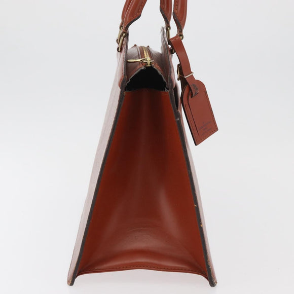 LOUIS VUITTON Epi Riviera Hand Bag Brown M48183 LV Auth 177063
