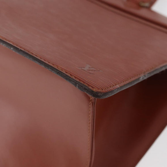LOUIS VUITTON Epi Riviera Hand Bag Brown M48183 LV Auth 177065