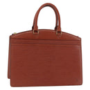LOUIS VUITTON Epi Riviera Hand Bag Brown M48183 LV Auth 177065-1