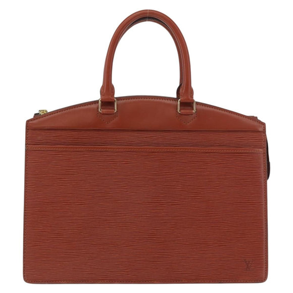 LOUIS VUITTON Epi Riviera Hand Bag Brown M48183 LV Auth 177065