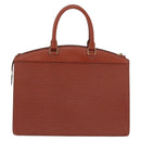LOUIS VUITTON Epi Riviera Hand Bag Brown M48183 LV Auth 177065-2