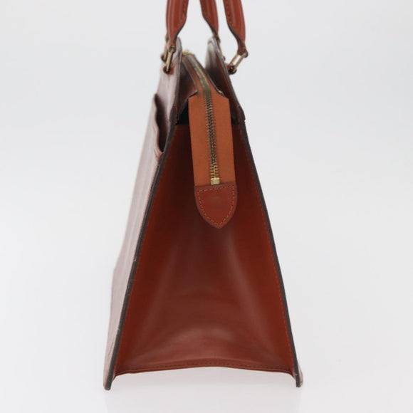 LOUIS VUITTON Epi Riviera Hand Bag Brown M48183 LV Auth 177065