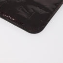 LOUIS VUITTON Vernis Pochette Cles NM Coin Purse Amarante M93557 LV Auth 177068-15