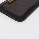 LOUIS VUITTON Vernis Pochette Cles NM Coin Purse Amarante M93557 LV Auth 177068-8