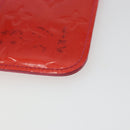 LOUIS VUITTON Vernis Pochette Cles NM Coin Purse Rose Pop M93637 LV Auth 177069-16