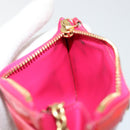 LOUIS VUITTON Vernis Pochette Cles NM Coin Purse Rose Pop M93637 LV Auth 177069-18