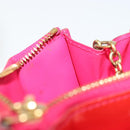 LOUIS VUITTON Vernis Pochette Cles NM Coin Purse Rose Pop M93637 LV Auth 177069-12