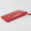 LOUIS VUITTON Vernis Pochette Cles NM Coin Purse Rose Pop M93637 LV Auth 177069-5