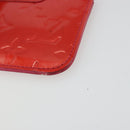 LOUIS VUITTON Vernis Pochette Cles NM Coin Purse Rose Pop M93637 LV Auth 177069-7