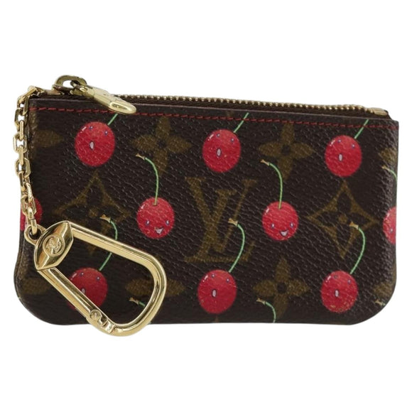 LOUIS VUITTON Monogram Cherry Pochette Cles Coin Purse M95042 LV Auth 177070V