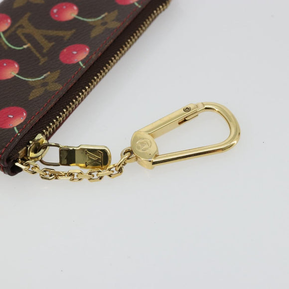 LOUIS VUITTON Monogram Cherry Pochette Cles Coin Purse M95042 LV Auth 177070V