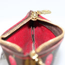 LOUIS VUITTON Monogram Cherry Pochette Cles Coin Purse M95042 LV Auth 177070V-18