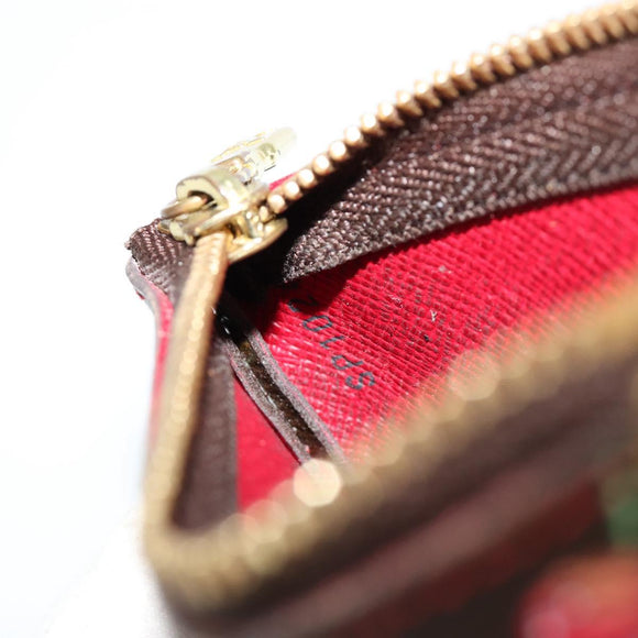 LOUIS VUITTON Monogram Cherry Pochette Cles Coin Purse M95042 LV Auth 177070V