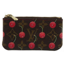 LOUIS VUITTON Monogram Cherry Pochette Cles Coin Purse M95042 LV Auth 177070V-13