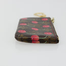 LOUIS VUITTON Monogram Cherry Pochette Cles Coin Purse M95042 LV Auth 177070V-3