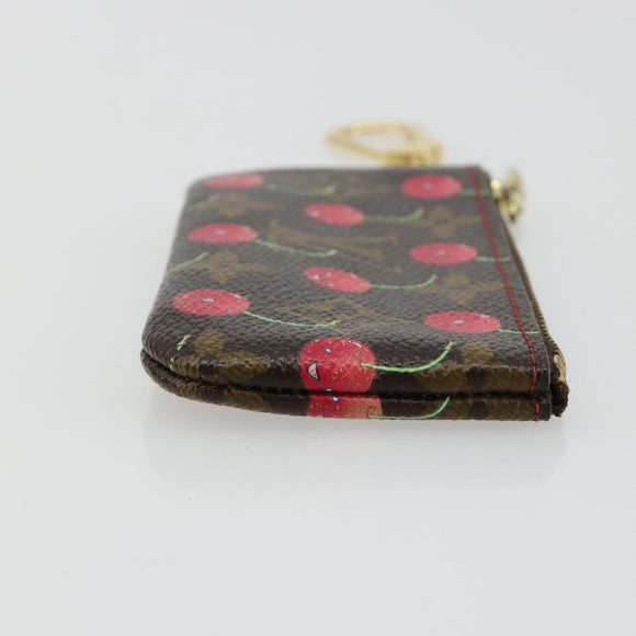LOUIS VUITTON Monogram Cherry Pochette Cles Coin Purse M95042 LV Auth 177070V
