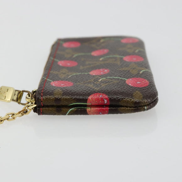 LOUIS VUITTON Monogram Cherry Pochette Cles Coin Purse M95042 LV Auth 177070V