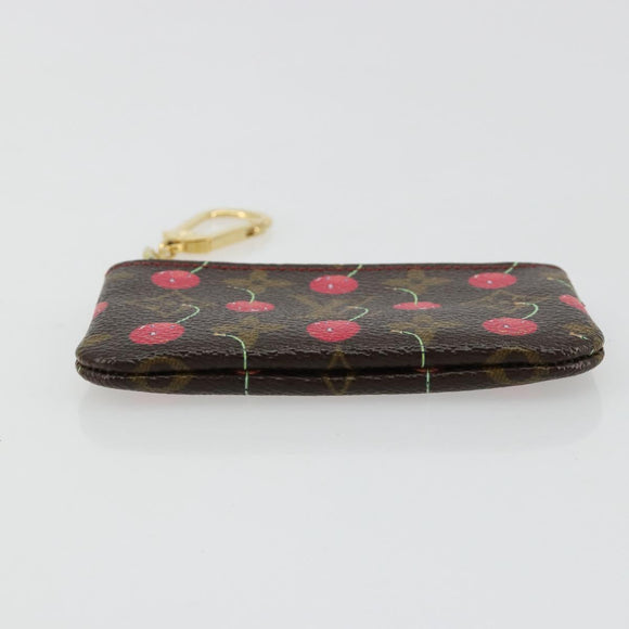 LOUIS VUITTON Monogram Cherry Pochette Cles Coin Purse M95042 LV Auth 177070V