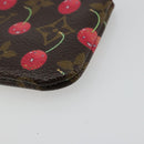 LOUIS VUITTON Monogram Cherry Pochette Cles Coin Purse M95042 LV Auth 177070V-7