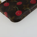 LOUIS VUITTON Monogram Cherry Pochette Cles Coin Purse M95042 LV Auth 177070V-14