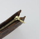 LOUIS VUITTON Damier Ebene Marais Pouch LV Auth 177071-9