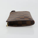 LOUIS VUITTON Damier Ebene Marais Pouch LV Auth 177071-4