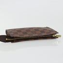 LOUIS VUITTON Damier Ebene Marais Pouch LV Auth 177071-5