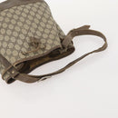 GUCCI GG Supreme Web Sherry Line Tote Bag PVC 3 Set Beige Auth 177075-12