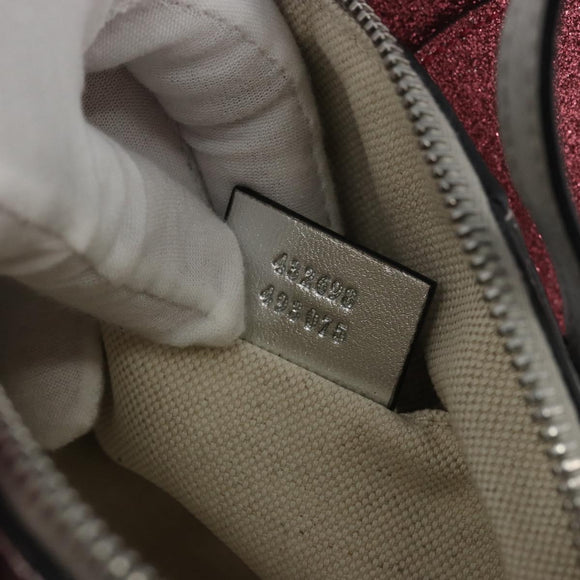 GUCCI Kinder Handtasche Leder Silber Original 177083A