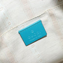 GUCCI Diamante Shoulder Bag Leather Blue Silver 354229 Auth 177084A-18