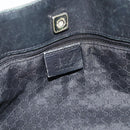 GUCCI Web Sherry Line Tote Bag Canvas Black Red Green 73983 Auth 177087-10