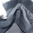 GUCCI Web Sherry Line Tote Bag Canvas Black Red Green 73983 Auth 177087-18