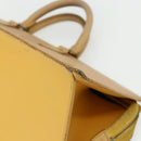 LOUIS VUITTON Epi Sac Triangle Hand Bag Yellow M52099 LV Auth 177090-14
