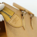 LOUIS VUITTON Epi Sac Triangle Hand Bag Yellow M52099 LV Auth 177090-17