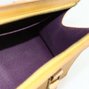 LOUIS VUITTON Epi Sac Triangle Hand Bag Yellow M52099 LV Auth 177090-18