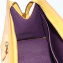 LOUIS VUITTON Epi Sac Triangle Hand Bag Yellow M52099 LV Auth 177090-19