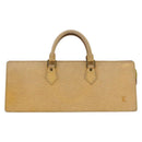 LOUIS VUITTON Epi Sac Triangle Hand Bag Yellow M52099 LV Auth 177090-13
