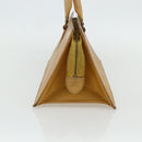 LOUIS VUITTON Epi Sac Triangle Hand Bag Yellow M52099 LV Auth 177090-4